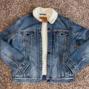 Men's Levi's Sherpa jean jacket